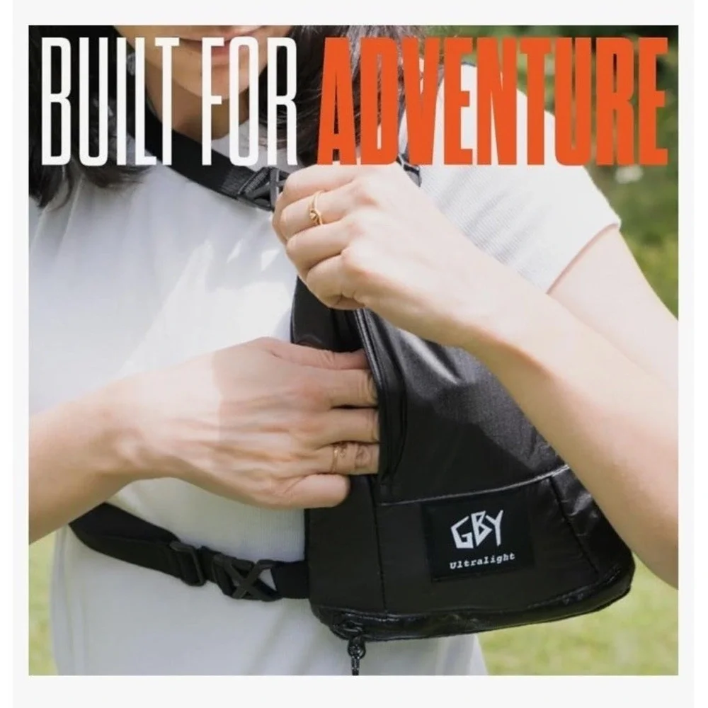 Black Lightweight Everyday Sling Bag Crossbody Bag‎ Stylish Versatile